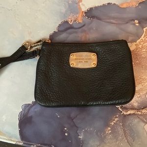 Michael Kors Leather Coin Wallet/Wristlet
